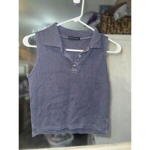 Brandy Melville Cropped Short Sleeve Top
